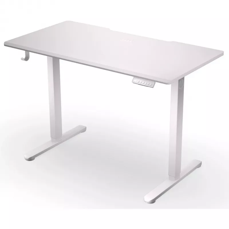 ENDORFY Atlas S Electric Onyx White augstuma regulējams rakstāmgalds 120x60 cm