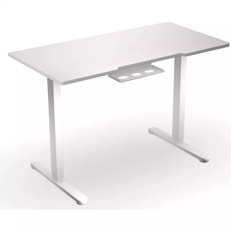 ENDORFY Atlas S Electric Onyx White augstuma regulējams rakstāmgalds 120x60 cm