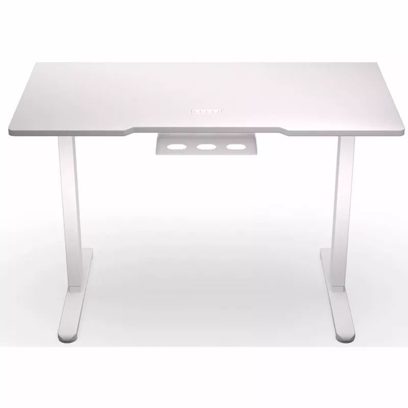ENDORFY Atlas S Electric Onyx White augstuma regulējams rakstāmgalds 120x60 cm