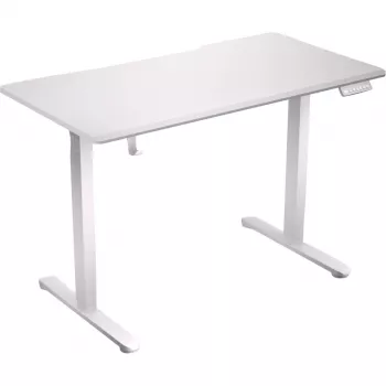 ENDORFY Atlas S Electric Onyx White augstuma regulējams rakstāmgalds 120x60 cm