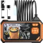 Endoskopiskā kamera ar displeju Bigstren 4,3 inch IPS LCD 1080P 8mm zonde 5m kabelis IP67 2600mAh