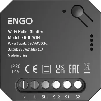 ENGO EROL-WIFI Wi-Fi rullo slēģu kontrolieris