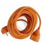 ENTAC ESECG1.5-10-O pagarinātājs, 3m, oranžs, IP20, Schuko CEE 7/7 – CEE 7/3, 16A, 250V