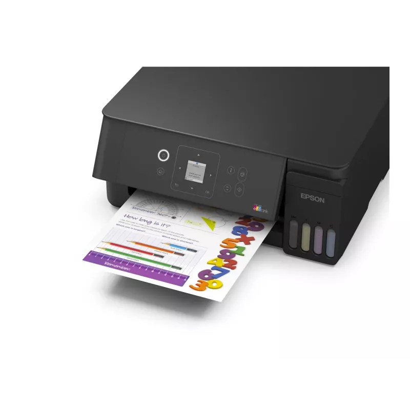 Epson EcoTank ET-2922 Krāsu tintes daudzfunkciju printeris - A4/Legal - Printēšana, Kopēšana, Skenēšana - Wi-Fi, USB - Melns