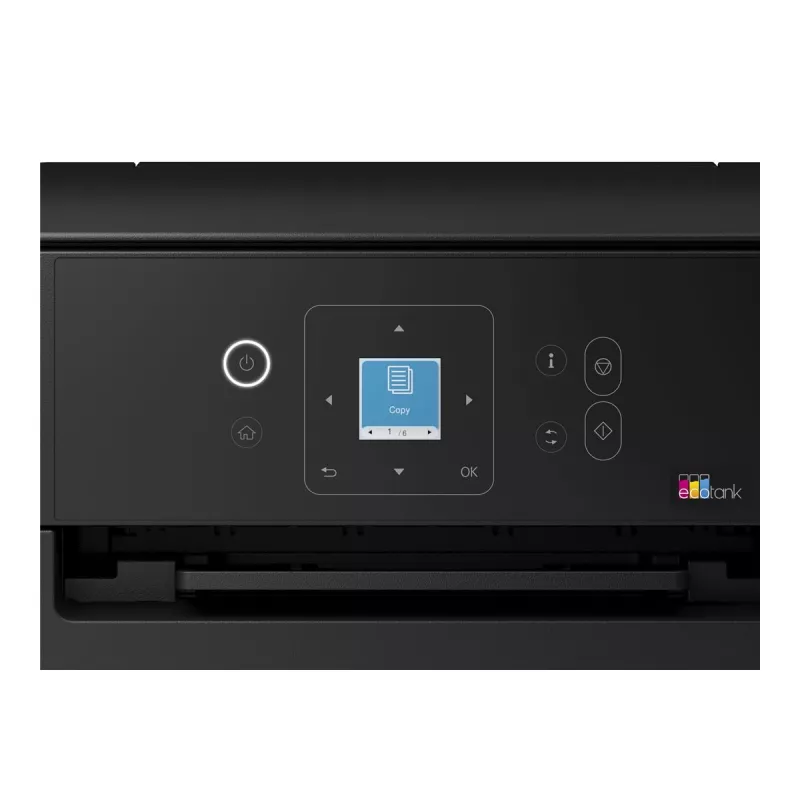 Epson EcoTank ET-2922 Krāsu tintes daudzfunkciju printeris - A4/Legal - Printēšana, Kopēšana, Skenēšana - Wi-Fi, USB - Melns