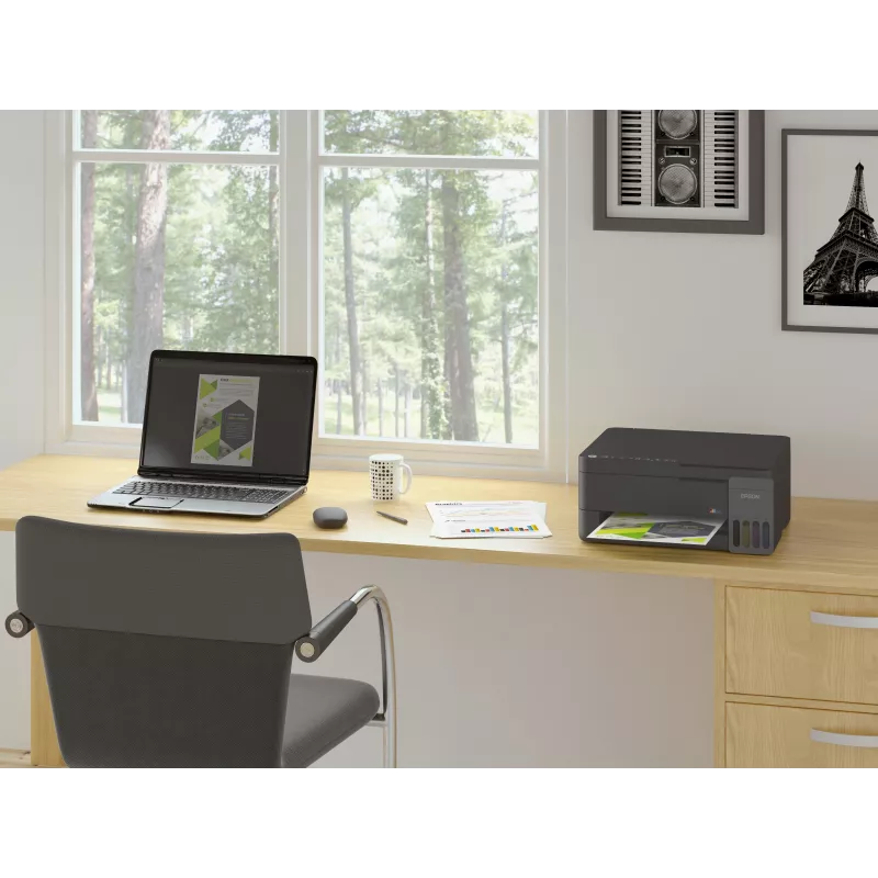 Epson EcoTank L3350 tintu daudzfunkciju printeris A4 Wi-Fi melns