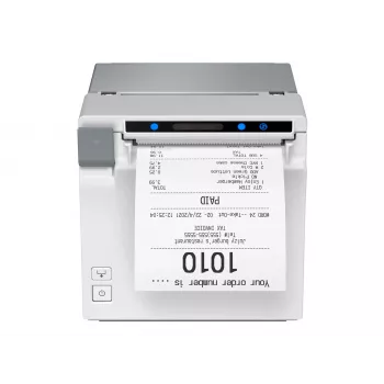 Epson EU-m30 (001) Termoprinteris čekiem - USB + Serial, balts, bez barošanas bloka un kabeļa