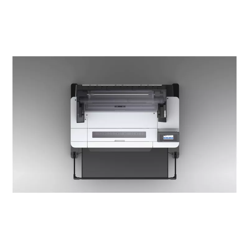 Epson SureColor SC-T3405N lielformāta printeris - 24 collas, krāsu, tintes, rullis A1, 2400 x 1200 dpi, Gigabit LAN, Wi-Fi, USB 3.0, bez statīva