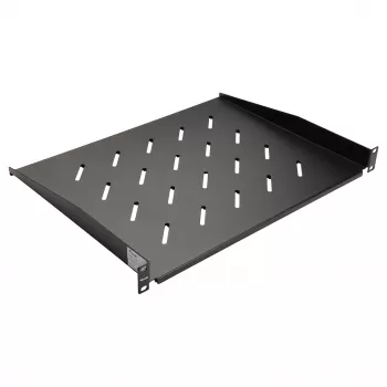 Equip 19 collu fiksētais plaukts 1U 350 mm melns serveru skapjiem