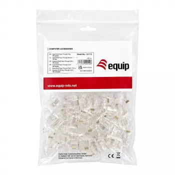 Equip Cat.6A RJ45 ekranēts lauka terminācijas spraudnis bez instrumentiem (100 gab.)