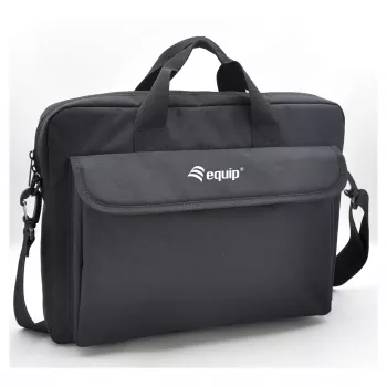 Equip Laptop Bag ar Equip Logo 17.3 collu Melns