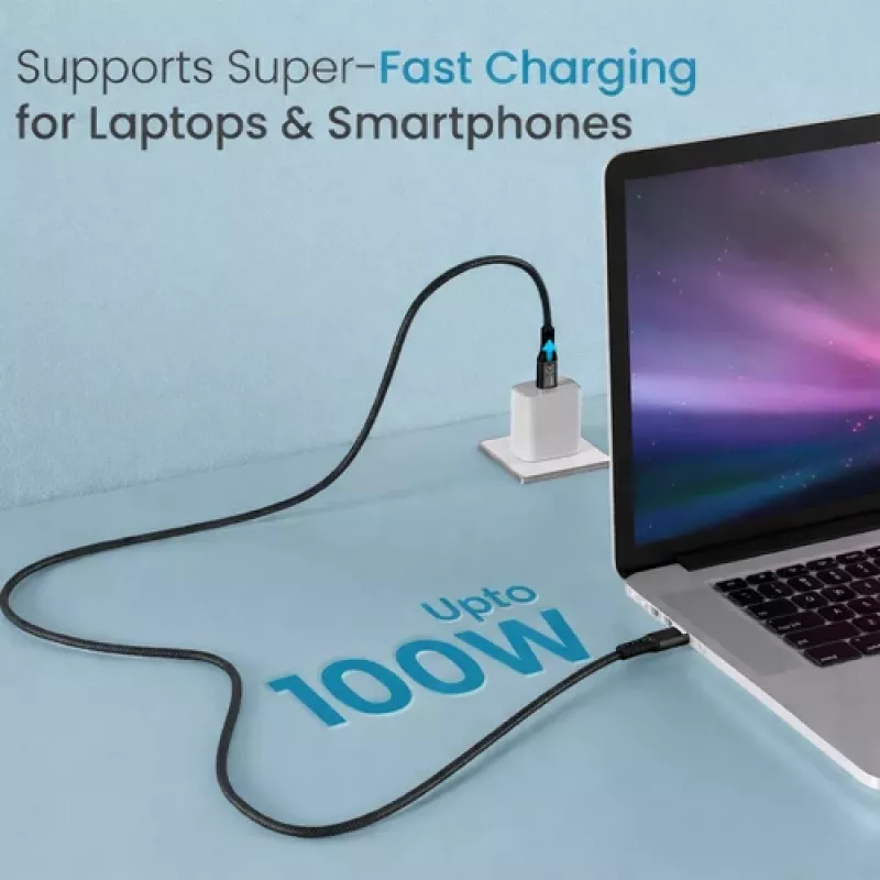 EQUIP USB-C uz USB-C + HDMI adapteris ar 100W Power Delivery, 4K 60Hz, 3m alumīnija korpusā