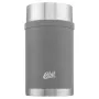 Esbit Sculptor Food Jug 1000 ml Vakuumizolēts Nerūsējošā Tērauda Trauks - Akmens Pelēks