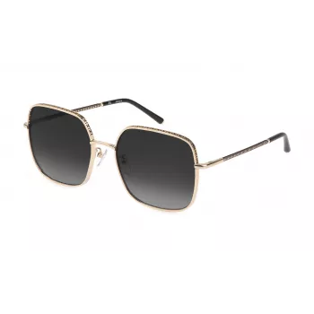 ESCADA Sieviešu Tauriņu Saulesbrilles SESD52-590300 Brūns Gradients 59/19/140 mm