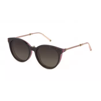 ESCADA Women's SESD59-531CKP Saulesbrilles - 53mm lēcas, 18mm tilts, 135mm kājiņas, UV400 aizsardzība