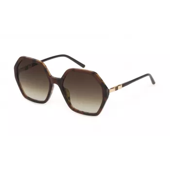 ESCADA sieviešu saulesbrilles SESD47-5709YV Butterfly/Cat-Eye Havana/Brown Gradient 57mm