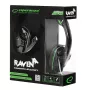 Esperanza EGH310G Gaming Headset ar Boom Mikrofonu, Vadu, 3.5mm Jack, Melns un Zaļš