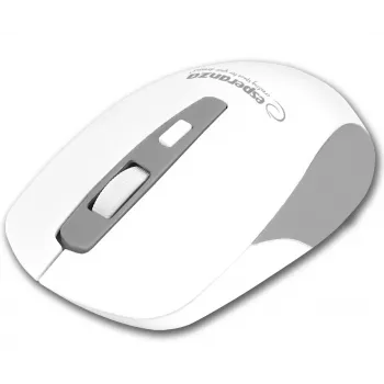 Esperanza EM130W bezvadu Bluetooth 4D pele, balta