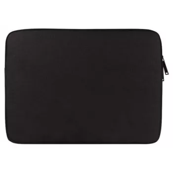 ESTUFF Copenhagen Slim MacBook Neo 16 collu ādas maciņš, melns