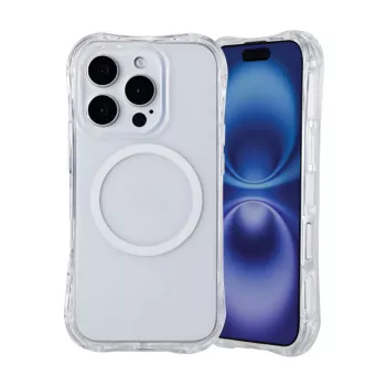 eSTUFF INFINITE PORTO caurspīdīgais magnētiskais futrālis iPhone 12 Pro / iPhone 12 (GRS) ES67142101