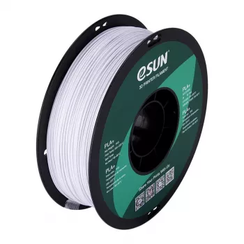 ESUN PLA+ 1,75 mm auksti balta 1 kg 3D printera pavediens