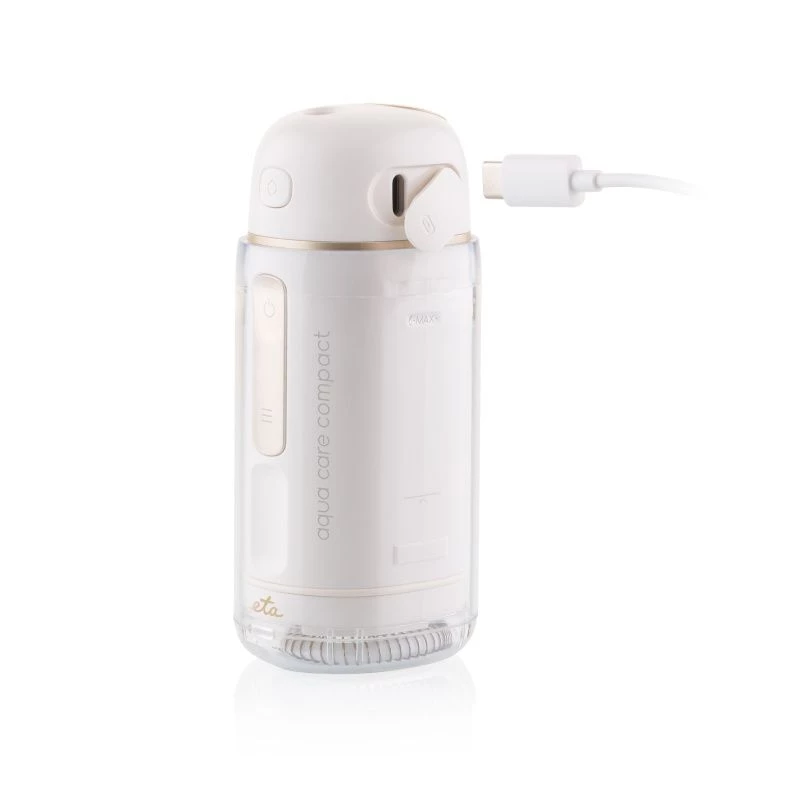 ETA Aqua Care Compact ETA570890000 mutes dobuma irigators, 165 ml, 2 uzgaļi, balts