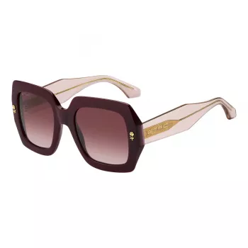 ETRO Sieviešu Saulesbrilles ETRO0011SLHF – Acetāta pilna rāmja rāmis, UV400 polikarbonāta lēcas (53/23/145 mm)