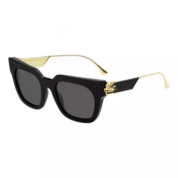 ETRO Sieviešu saulesbrilles ETRO0027GS807 (52/22/140 mm) - Havana acetāta rāmis ar brūnām gradienta lēcām