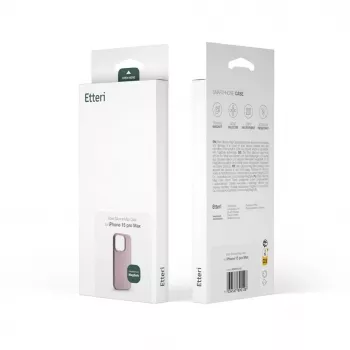 ETTERI Silicone Mag Case iPhone 16 Pro 6,3 inch gaiši rozā