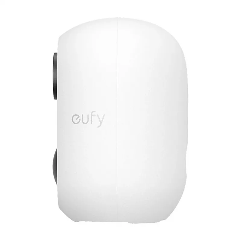 Eufy eufyCam C35 4K bezvadu drošības kamera ar saules paneli, krāsu nakts redzamību, IP67, 8x tālummaiņu, 100dB sirēnu, balta