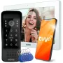 EURA VDP-86A3 10 collu balts video domofons ar Tuya lietotni, 2MP kamera, 2 releju izejas