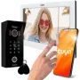 EURA VDP-99C5 Video Intercom, 7 inch Touchscreen, WiFi, RFID, Tuya, White