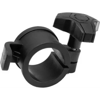 EUROLITE 35 mm plastmasas skavas kronšteins standa burām, melns