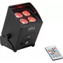 EUROLITE AKKU IP UP-4 Plus HCL Spot CRMX MK2 IP65 4x10W RGBWA/UV akumulatora prožektors 13,5h