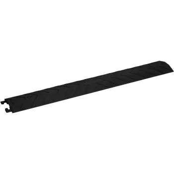 Kabeļu aizsargs EUROLITE DRO-1, melns, 4 cm kanāls, maksimālā slodze 2000 kg, 91,5 cm