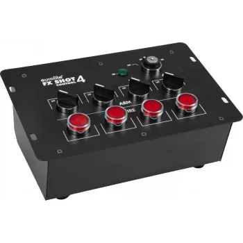 EUROLITE FX Shot Control 4 4 kanālu kontrolleris speciālajiem efektiem konfeti un CO2