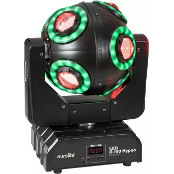 EUROLITE LED B-100 Hypno Single Ball rotējošs gaismas efekts 51918825