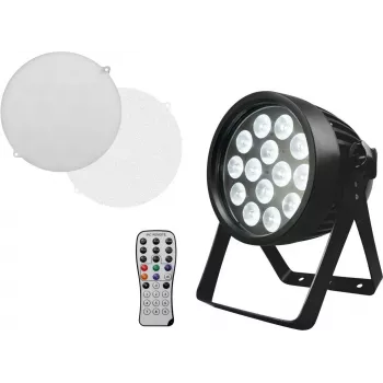EUROLITE LED IP PAR 14x10W HCL āra RGBWA+UV mazgāšanas gaismeklis ar PowerCON TRUE1 un IP65 51914172