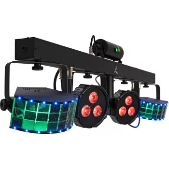 EUROLITE LED KLS Laser Bar FX AIR 51741099 ar spotiem, derbijiem, lāzeru, twinkle un AirW