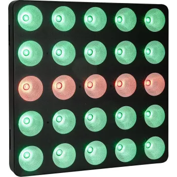 EUROLITE LED Pixel Matrix Panel 5x5 RGB/WW ar pikseļu kontroli un DMX