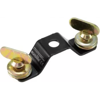 EUROLITE Omega Bracket 57 stiprinājuma kronšteins kustīgajām galvām, 3 mm tērauds, 110 x 30 x 47 mm