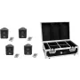 EUROLITE komplekts 4x AKKU TL-3 TCL QuickDMX + koferis ar uzlādes funkciju 20000399