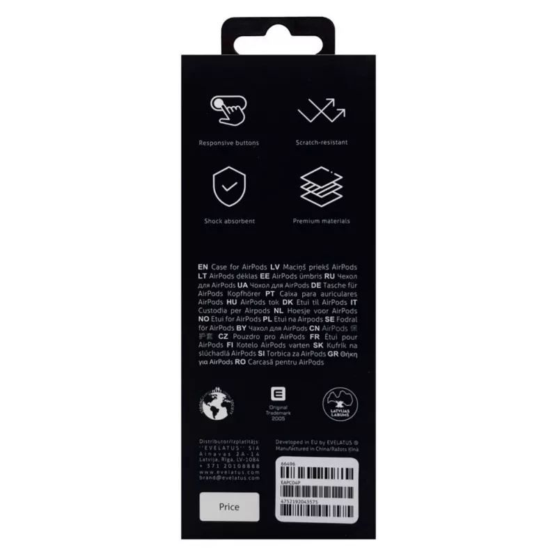 Evelatus Apple AirPods Pro Case EAC04 rozā
