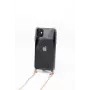 Evelatus Apple iPhone 11 Silicone Caurspīdīgs ar Kakla Siksnu TPU Zelts