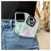Evelatus Apple iPhone 15 Pro PC+TPU apvalks ar MagSafe - Marmora violets