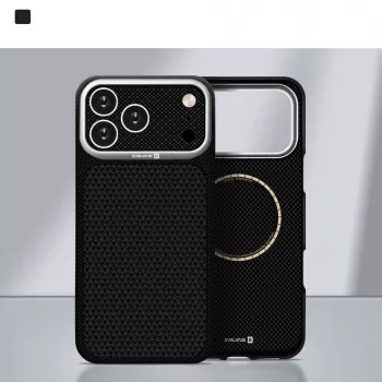Evelatus Apple iPhone 18 Pro Max Carbon Premium Edition MagSafe maciņš melns