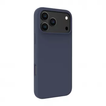 Evelatus Apple iPhone 18 Pro Max Premium MagSafe Soft Touch Silicone Case Tumši zils