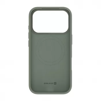 Evelatus Apple iPhone 18 Pro Max Premium MagSafe Soft Touch Silikona Maciņš Dark Olive