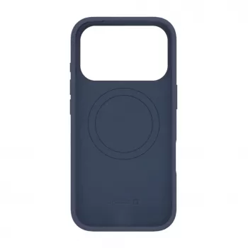 Evelatus Apple iPhone 18 Pro Premium MagSafe Soft Touch Silicone Case tumši zilā krāsā