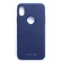 Evelatus Apple iPhone X Phantom Blue Silicone Back Cover